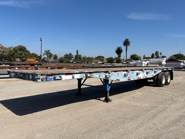 1966 Utility 42 ft T/A Flatbed Trailer