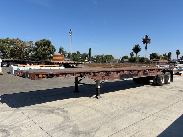 1989 Comet 42 ft T/A Flatbed Trailer