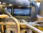 Engine with Emission Label