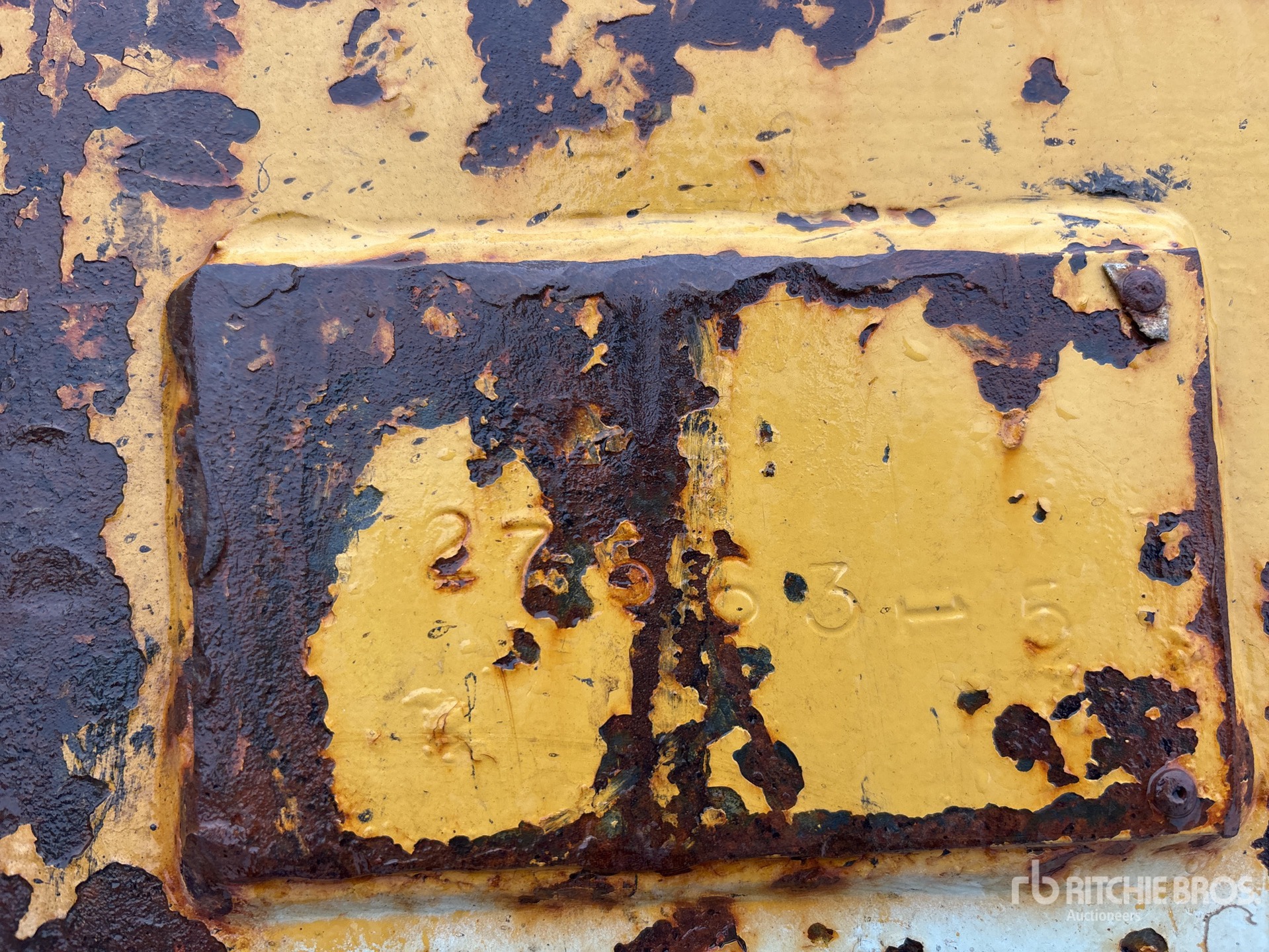 General Appearance with Numer seryjny/numer identyfikacyjny pojazdu