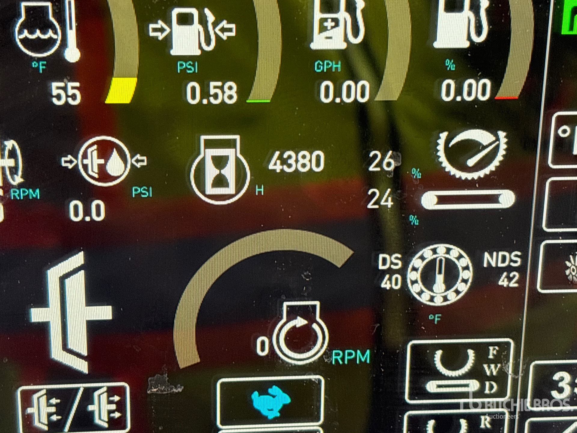 General Appearance with Hour Meter / Odometer