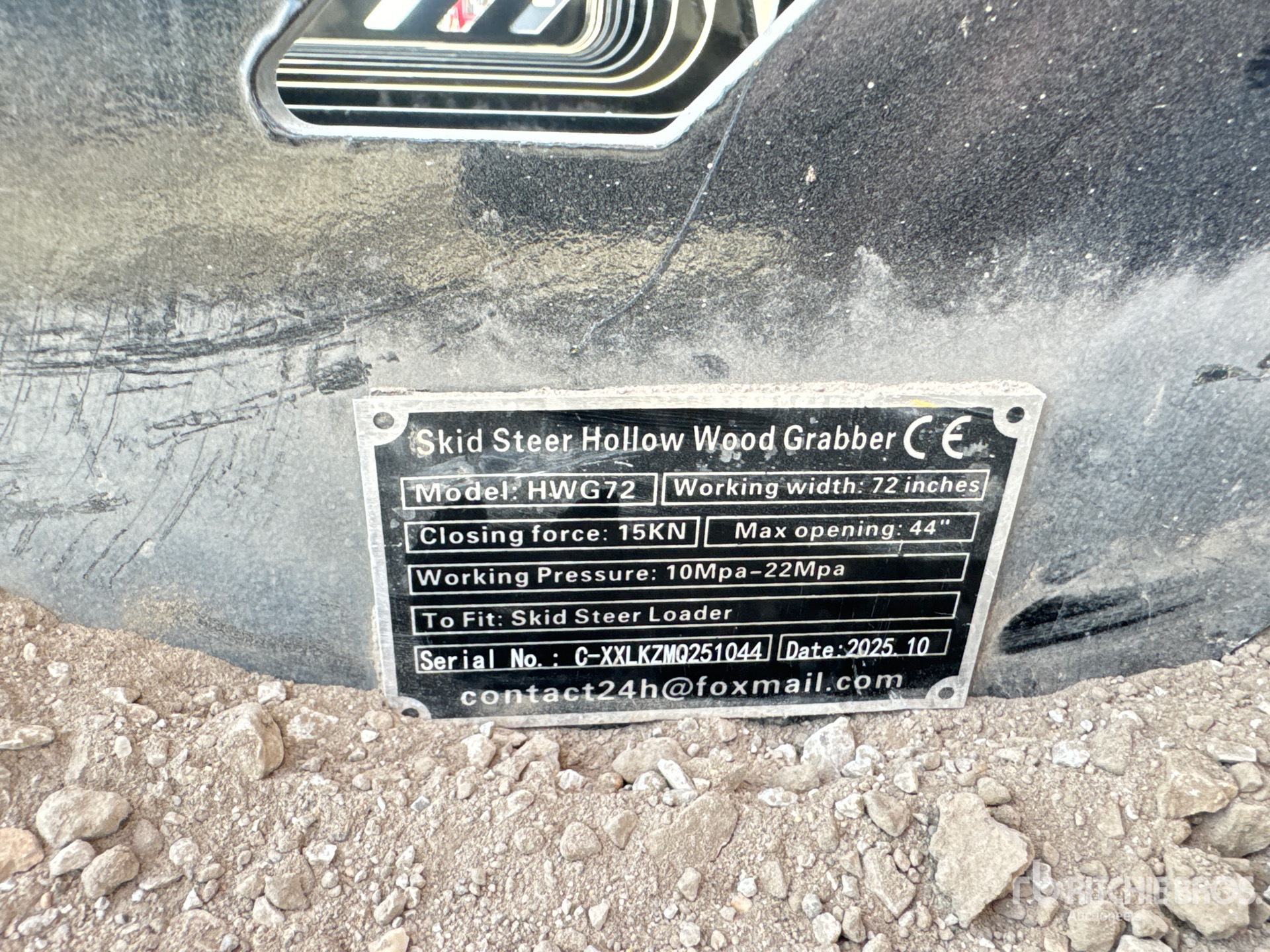 General Appearance with N.º de serie/VIN