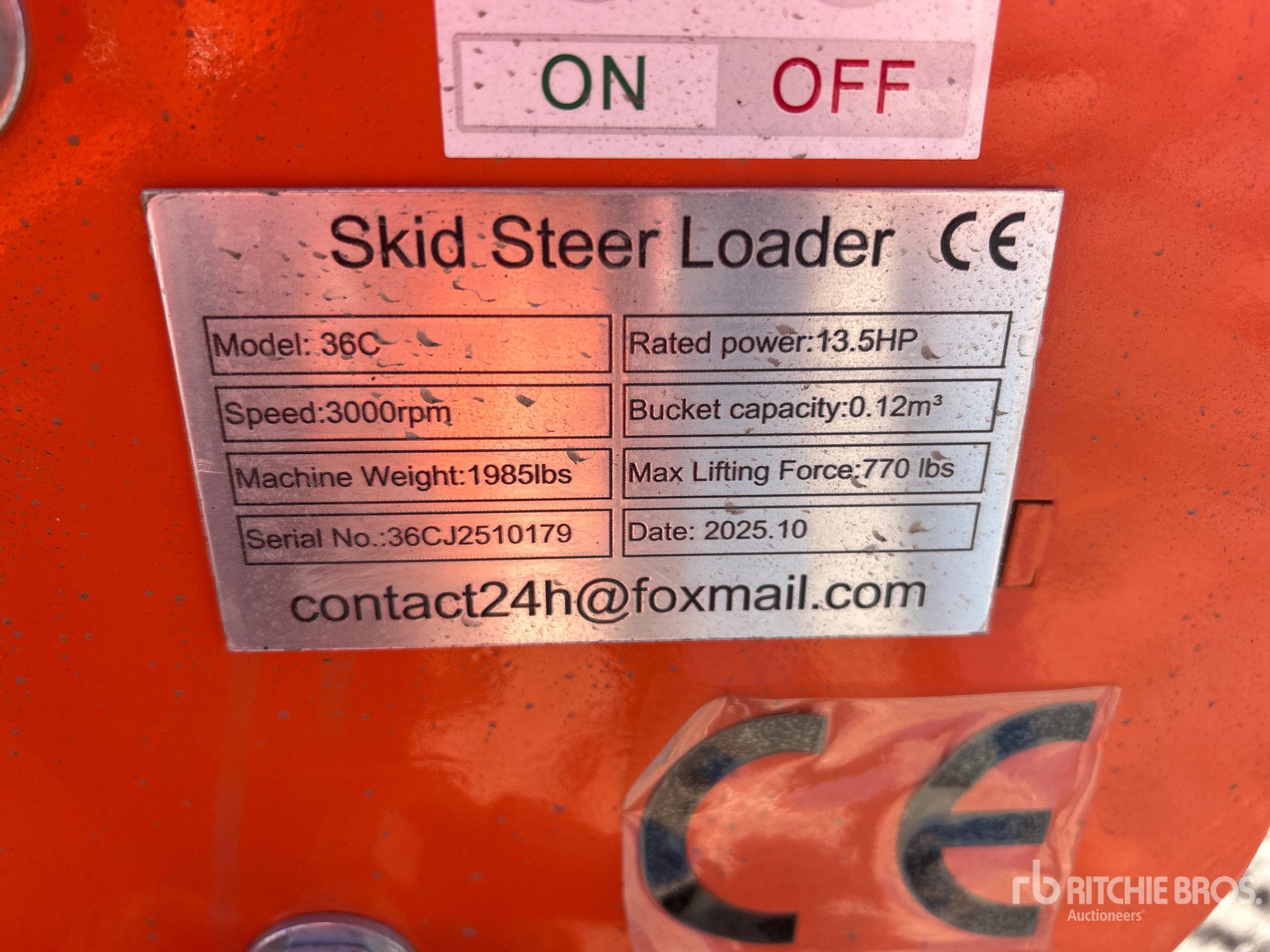 General Appearance with Numéro de série/Numéro d'identification du véhicule automobile