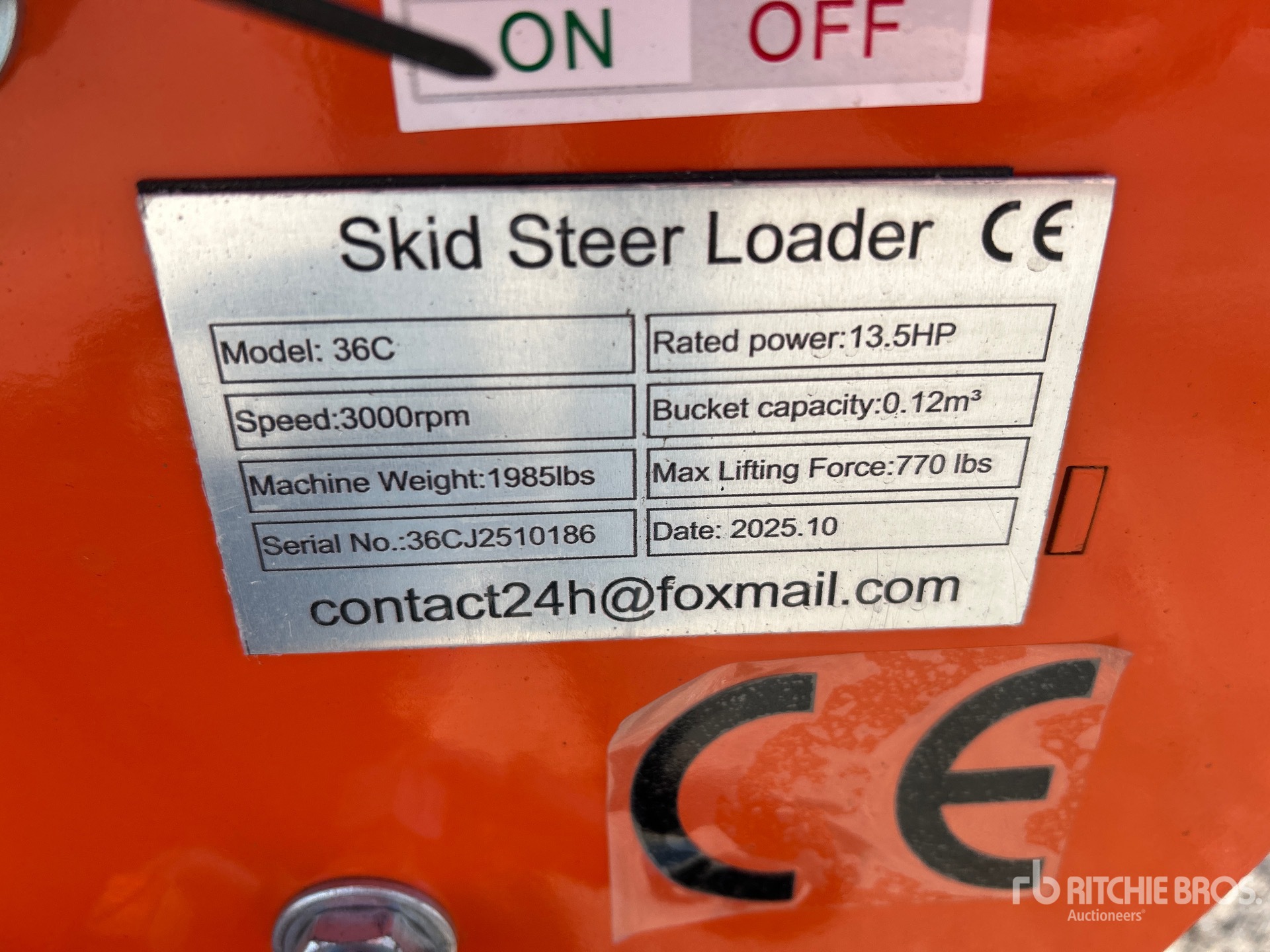 General Appearance with Numéro de série/Numéro d'identification du véhicule automobile