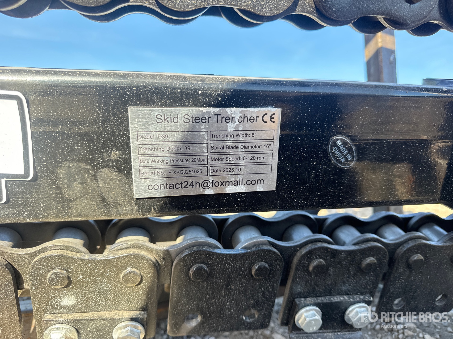 General Appearance with N.º de serie/VIN