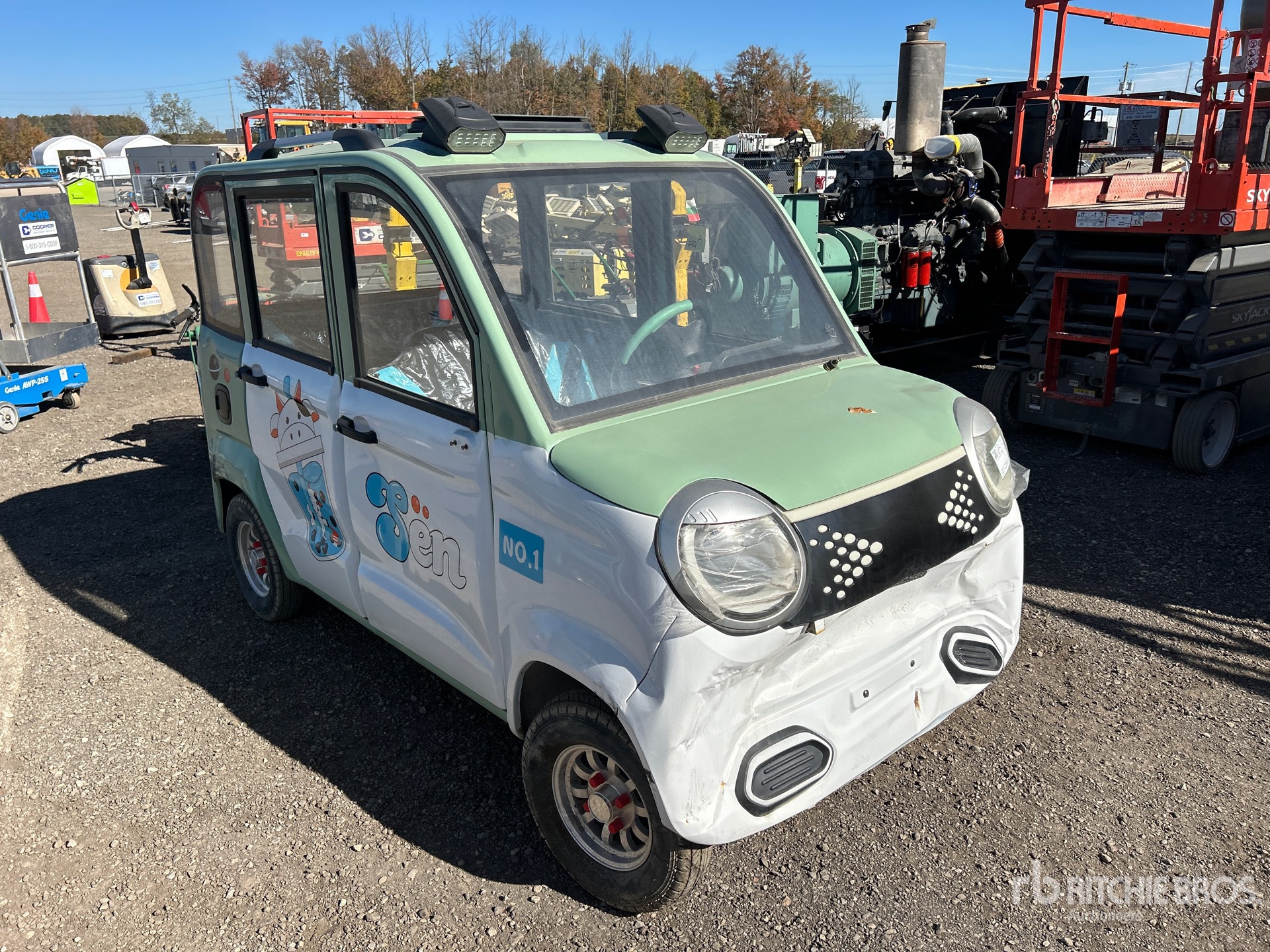 General Appearance with Picture, Right Front Corner