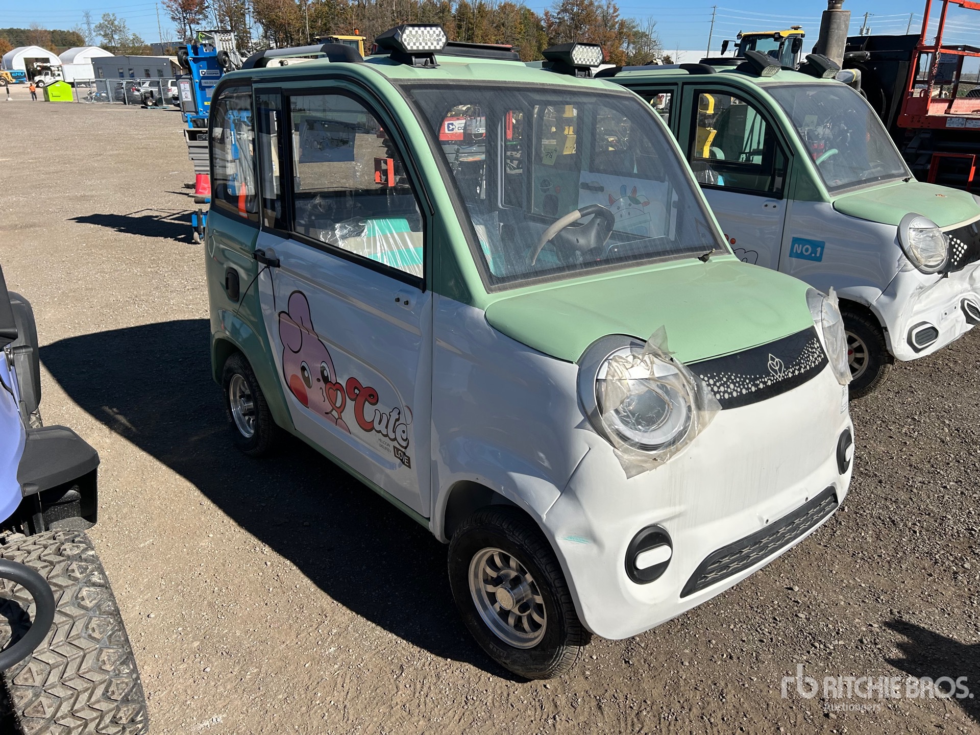 General Appearance with Picture, Right Front Corner