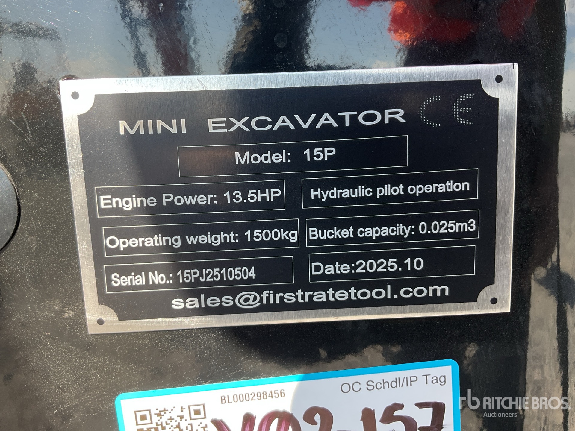 General Appearance with Numero seriale/numero d’identificazione del veicolo (VIN)