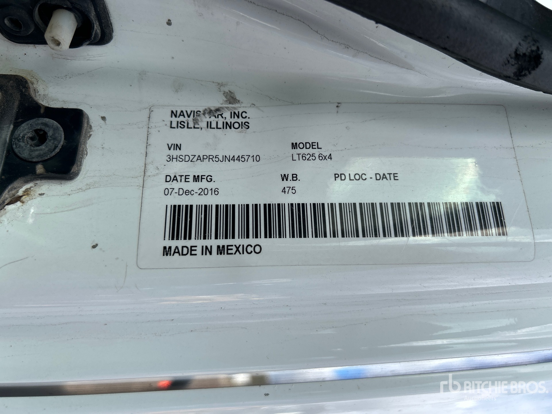 General Appearance with Second Serial Number/VIN Photo