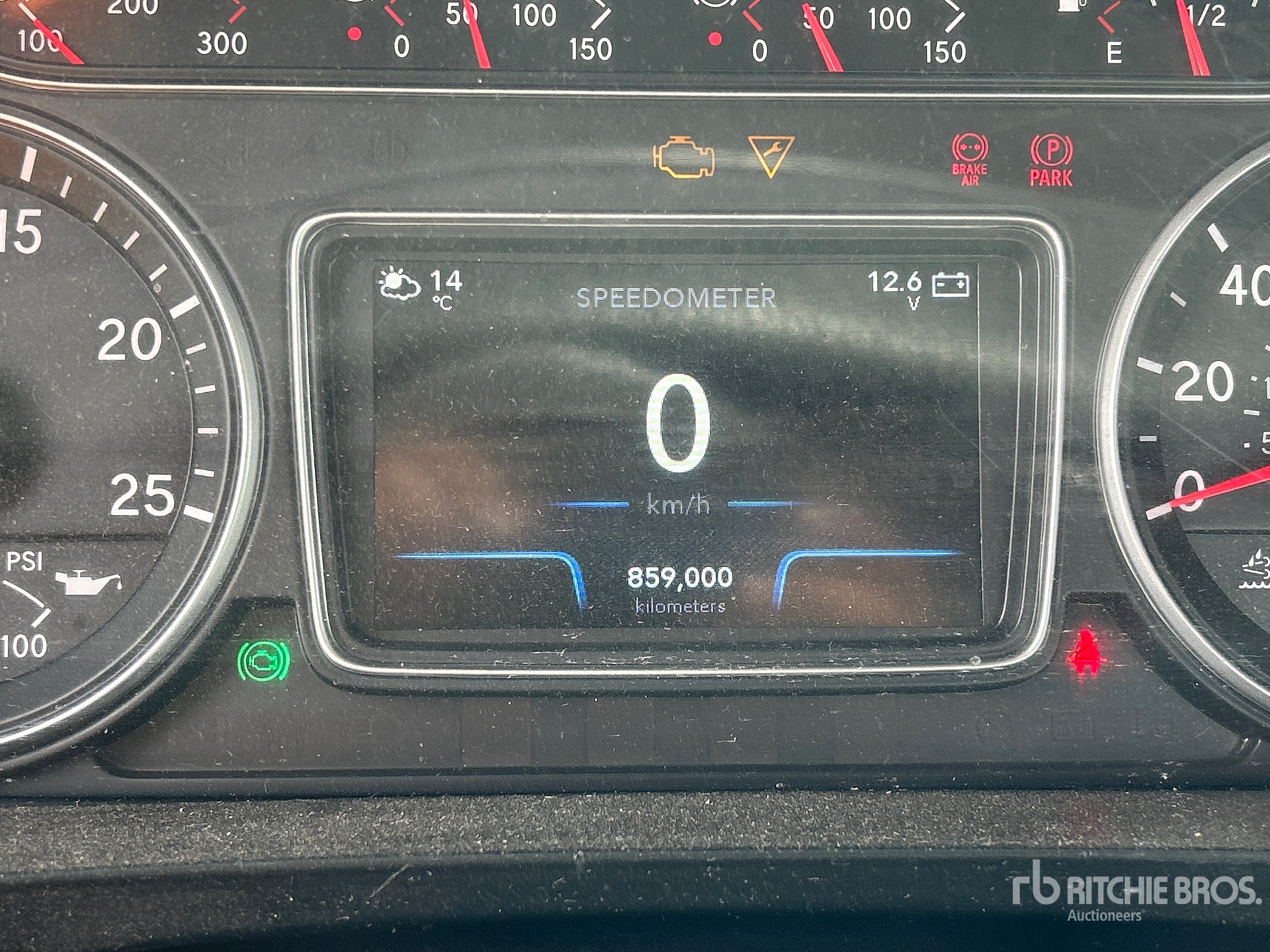 General Appearance with Hour Meter / Odometer