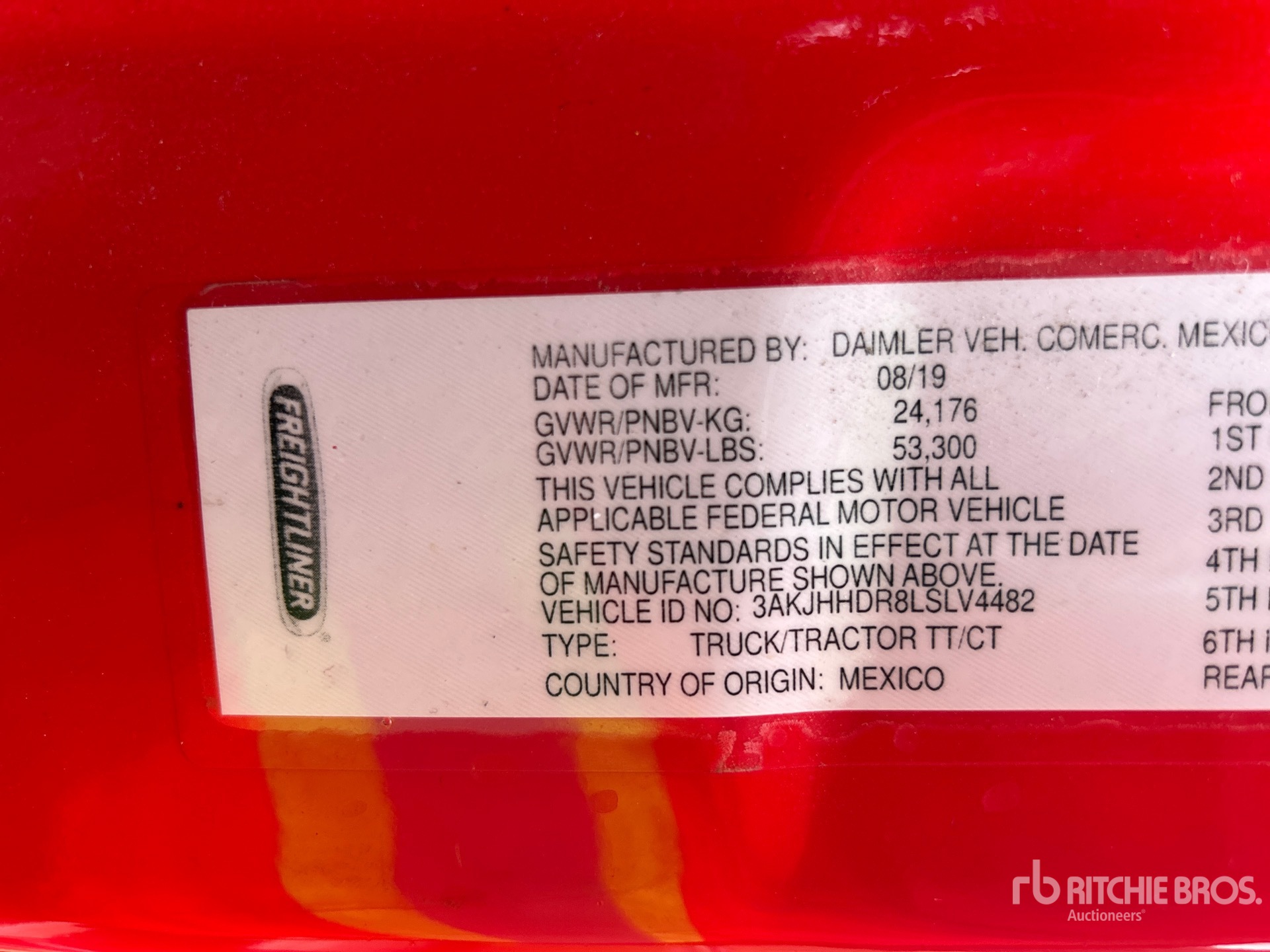 General Appearance with Seriennummer / FIN