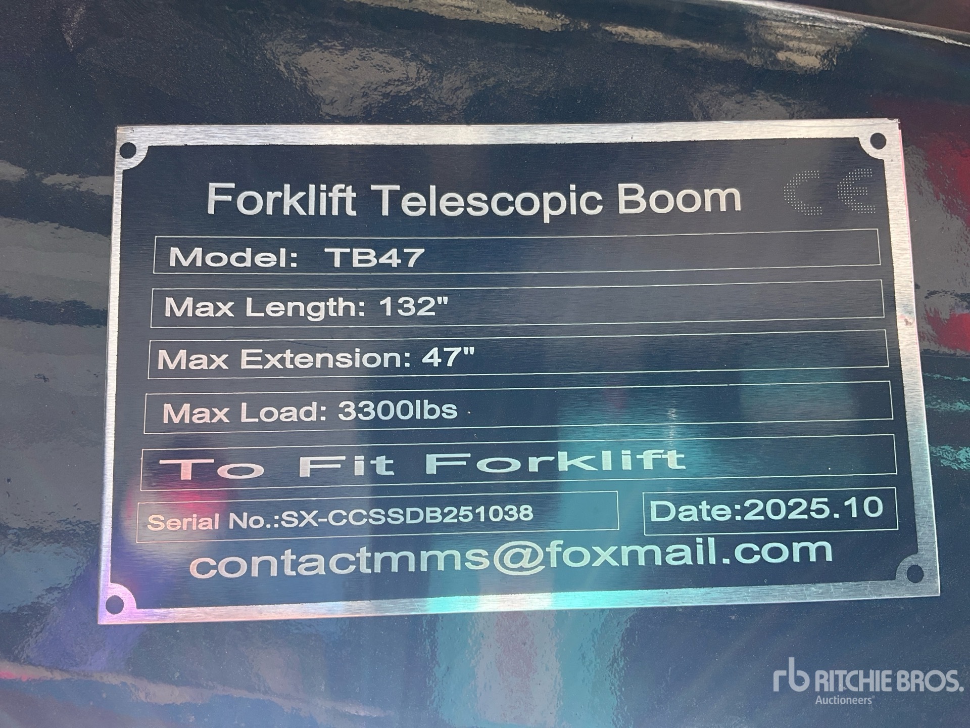 General Appearance with N.º de serie/VIN