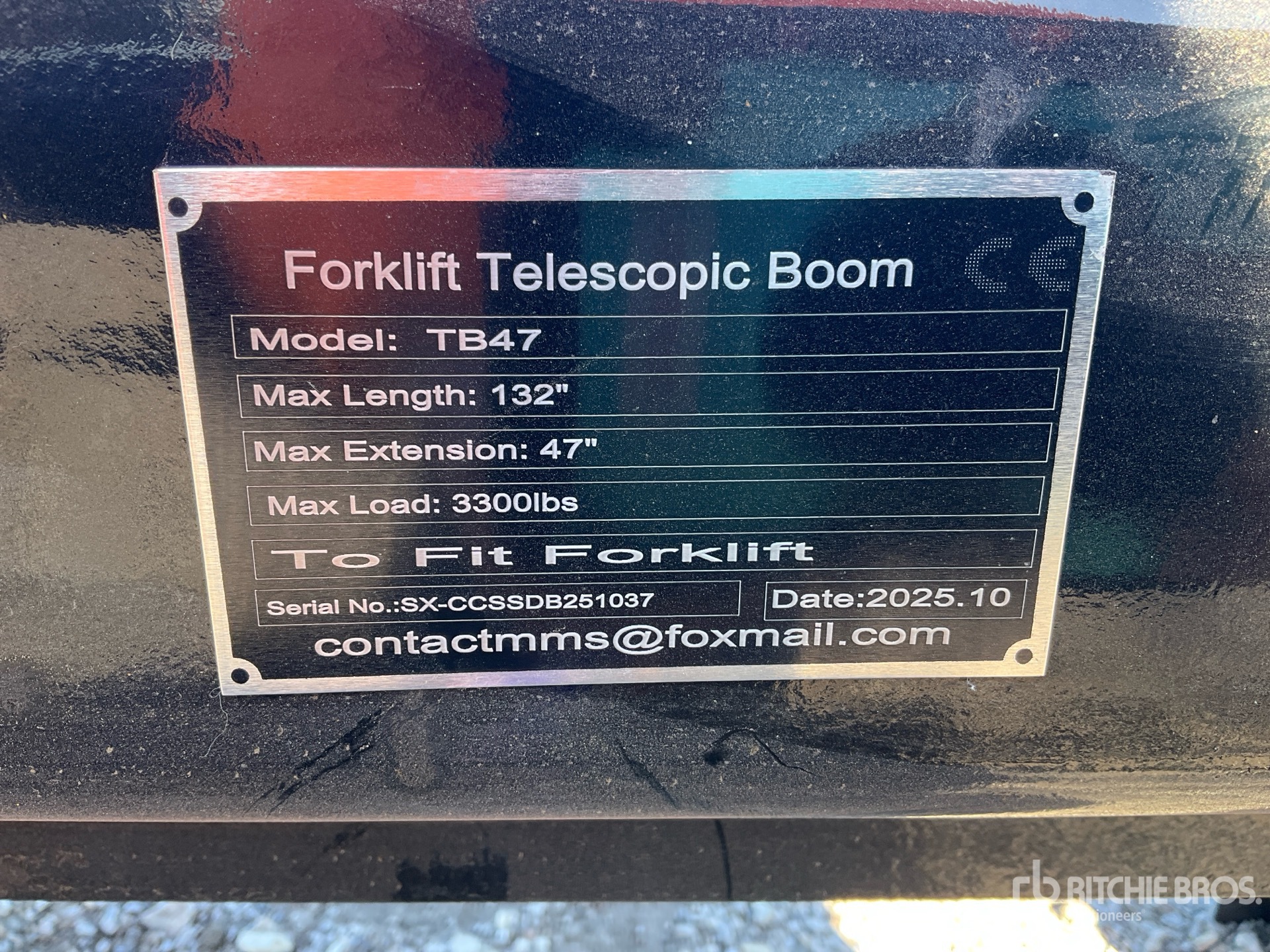 General Appearance with N.º de serie/VIN