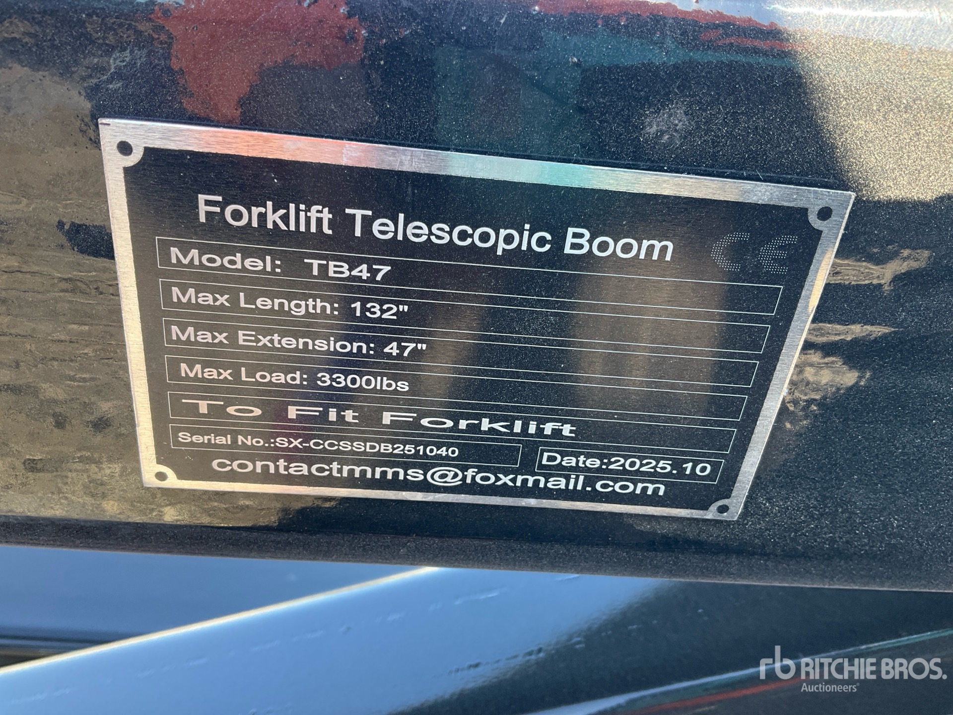 General Appearance with N.º de serie/VIN