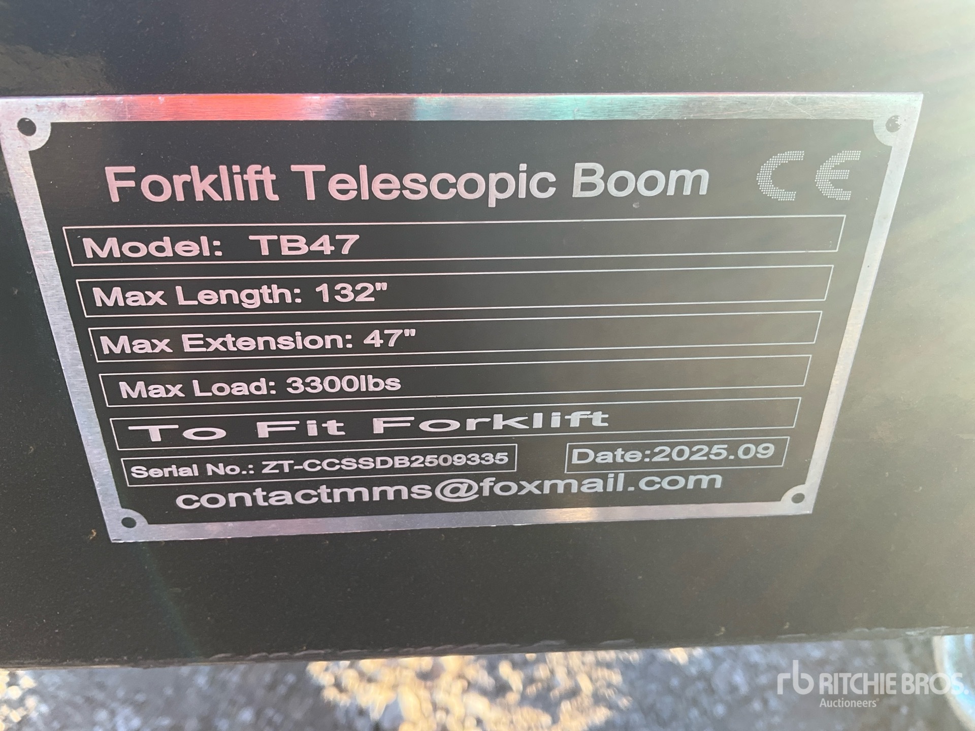 General Appearance with N.º de serie/VIN