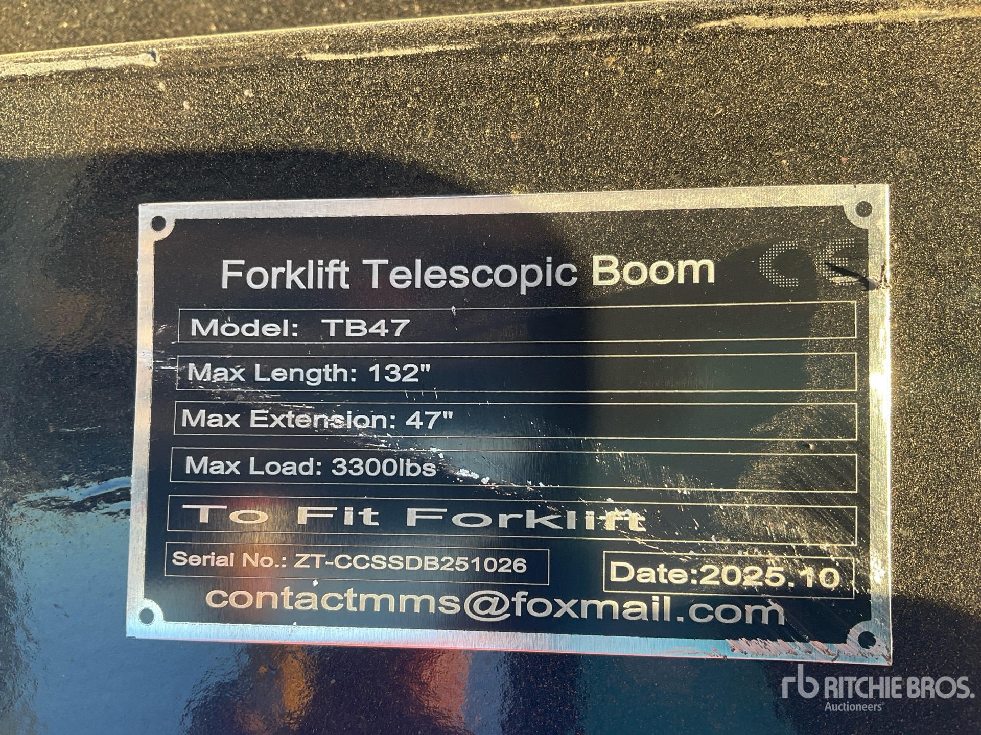 General Appearance with N.º de serie/VIN