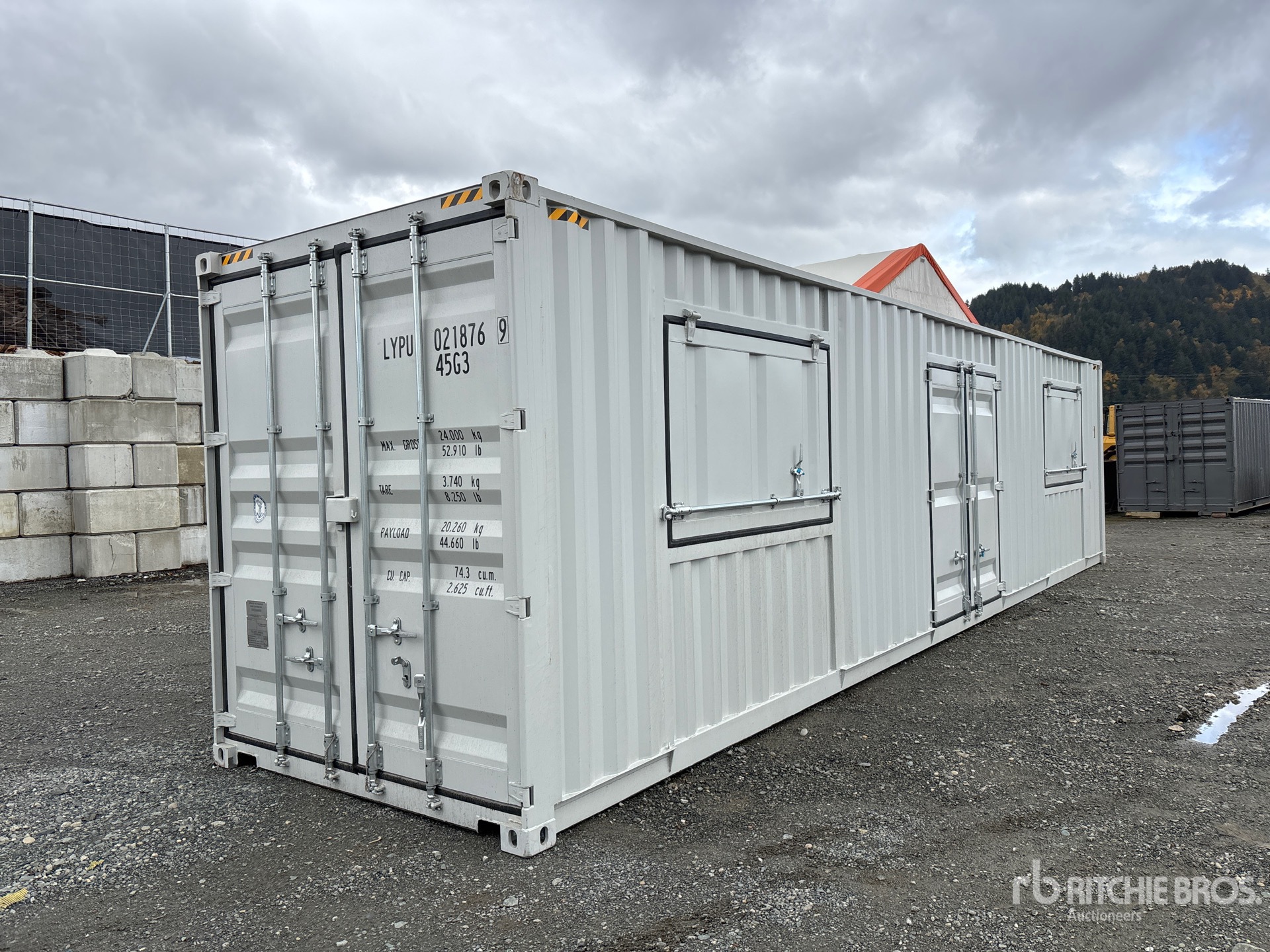 General Appearance with Picture, Left Front Corner