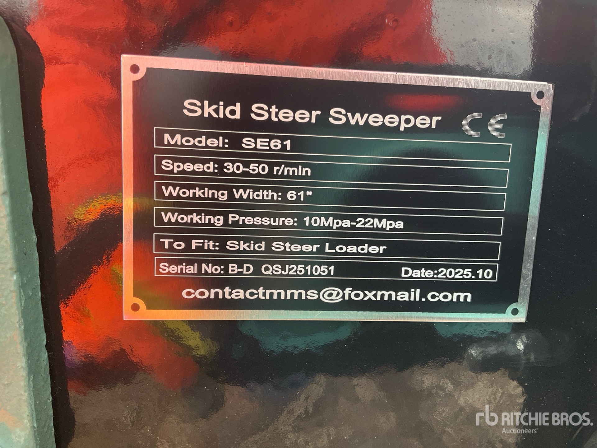 General Appearance with N.º de serie/VIN