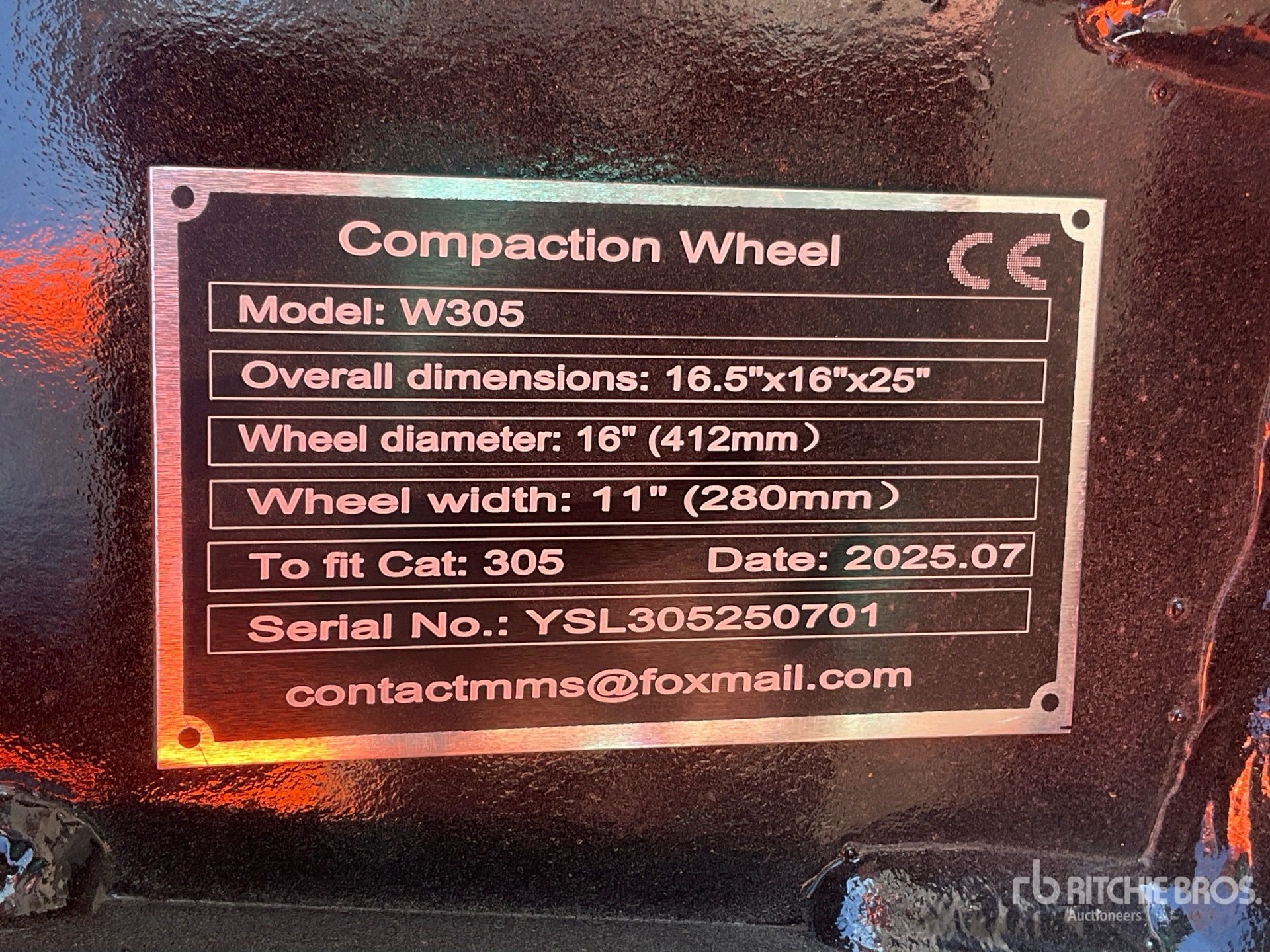 General Appearance with Numer seryjny/numer identyfikacyjny pojazdu