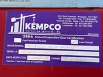 General Appearance with Safety Certification Label
