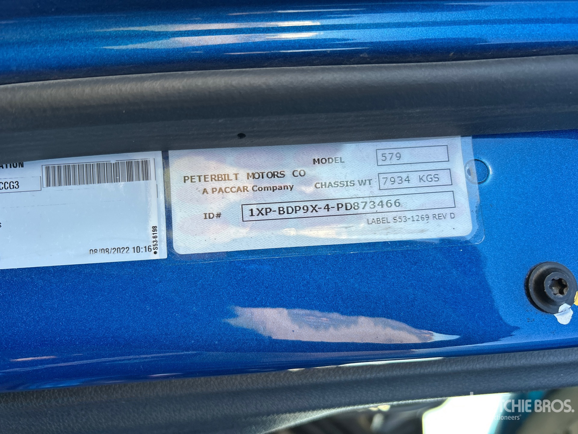 General Appearance with Numéro de série/Numéro d'identification du véhicule automobile