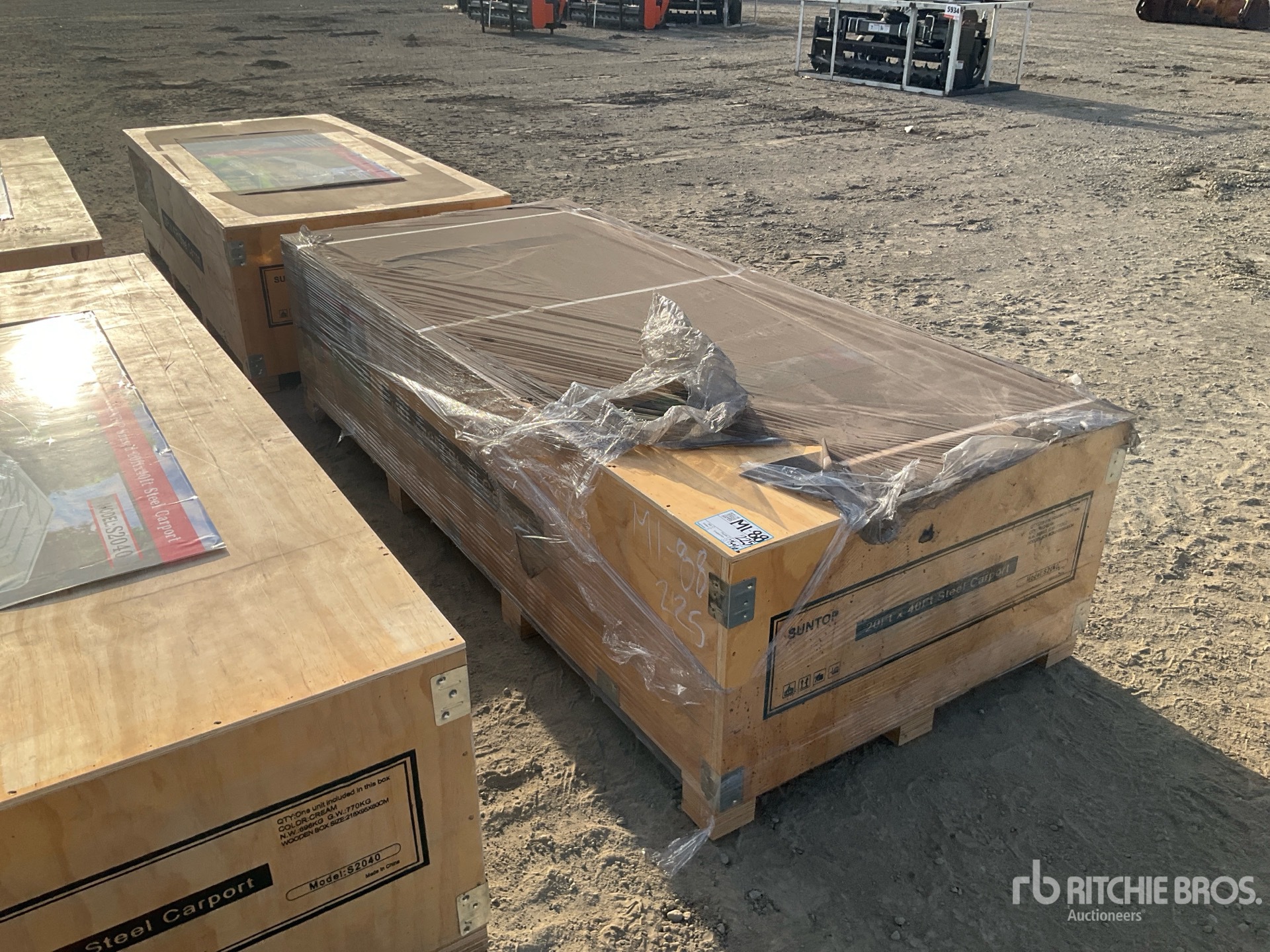 General Appearance with Picture, Left Front Corner