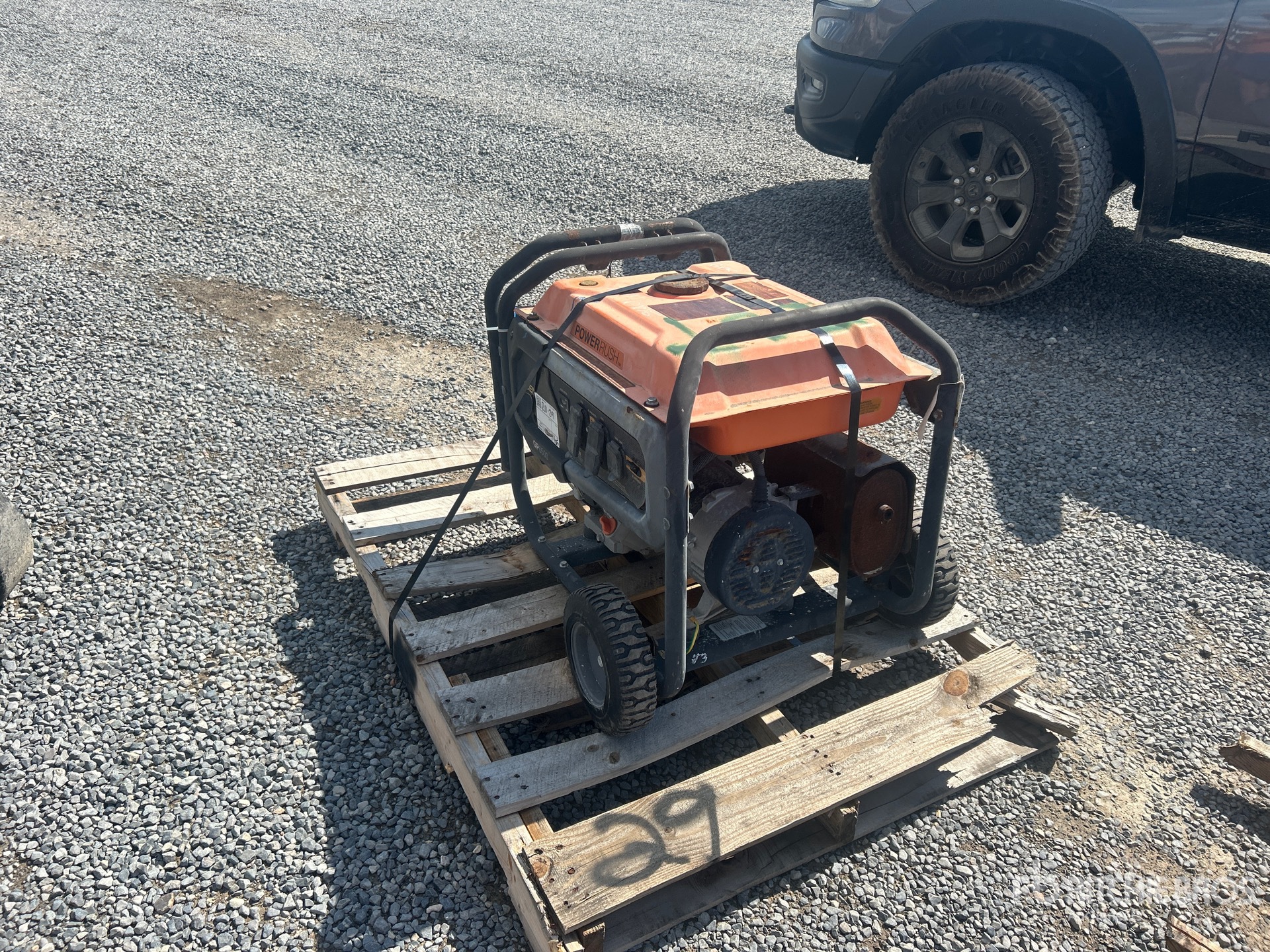 General Appearance with Picture, Left Rear Corner