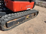 Undercarriage with Left Track Tensioner