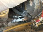 Engine with A/C Compressor