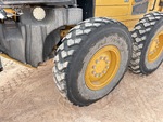 Chassis with Left Front Drive Tires