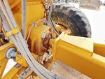 Chassis with Y-frame Pivot Trunnion