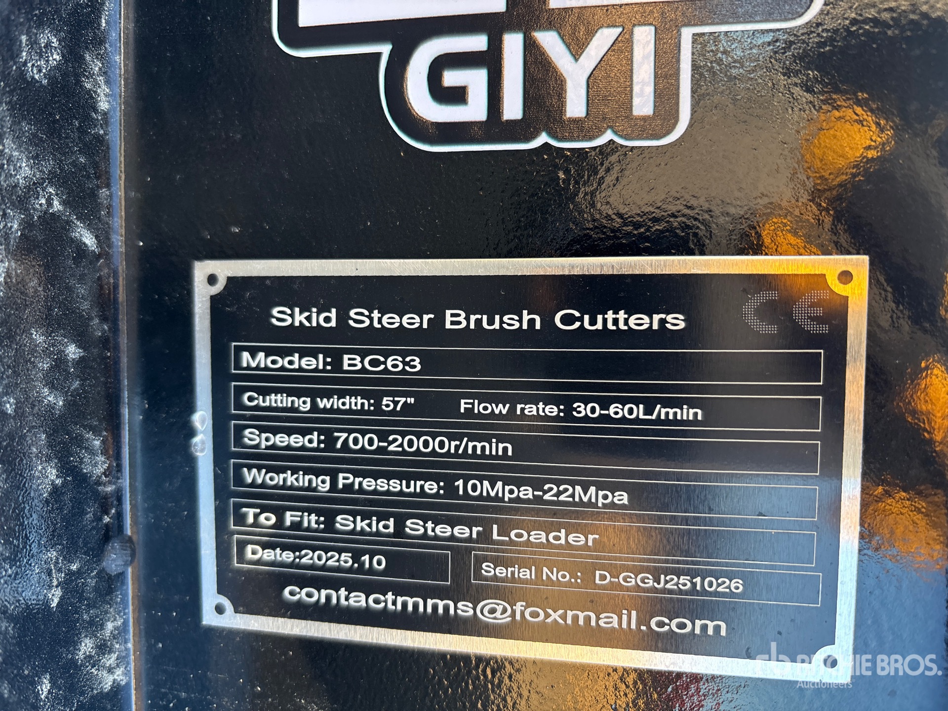 General Appearance with Numer seryjny/numer identyfikacyjny pojazdu