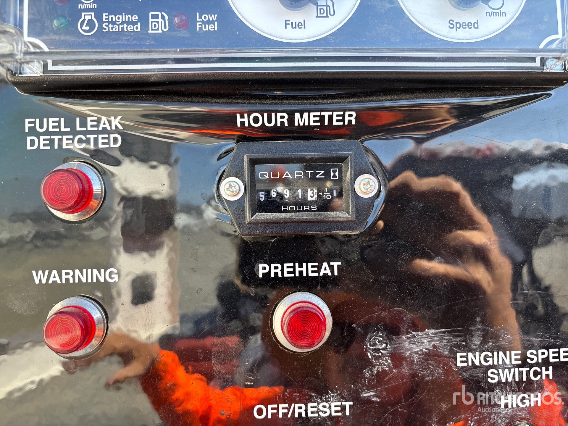 General Appearance with Hour Meter / Odometer