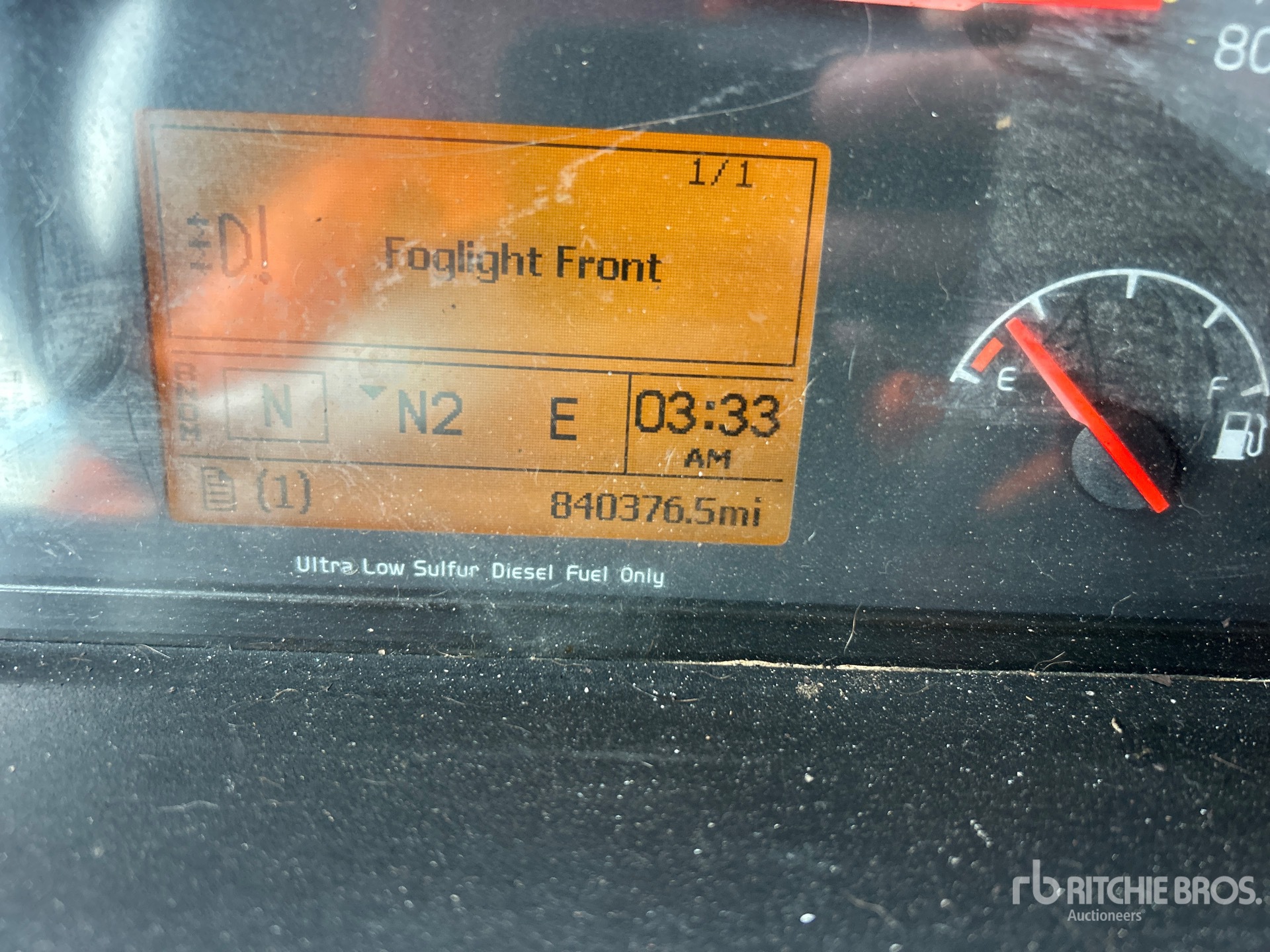 General Appearance with Hour Meter / Odometer