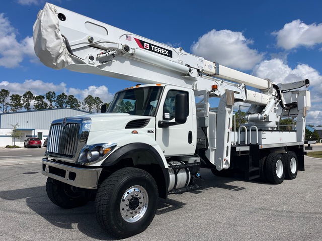 2023 Terex TM100 100 ft on 2023 International HV507 SFA 6x6 International HV507 SFA with Terex 100' Boom Rough Terrain Bucket Truck 2023 Terex TM100 100 ft on 2023 International HV507 SFA 6x6 International HV507 SFA with Terex 100' Boom Rough Terrain Bucket Truck