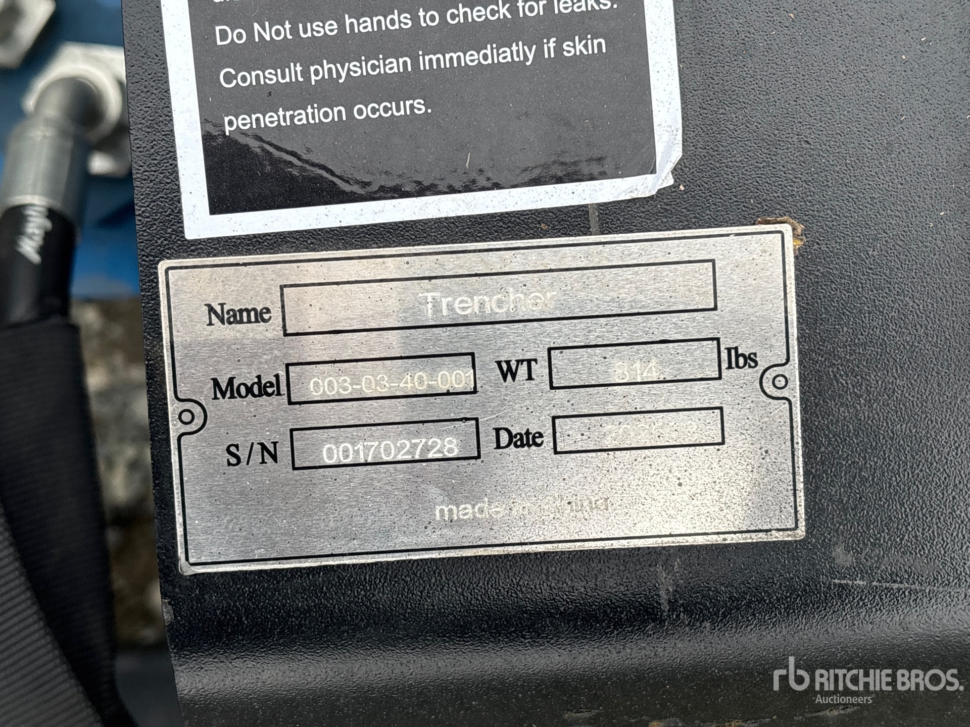 General Appearance with Seriennummer / FIN