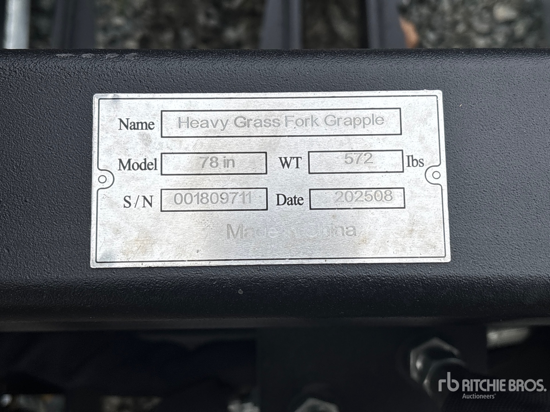 General Appearance with Seriennummer / FIN