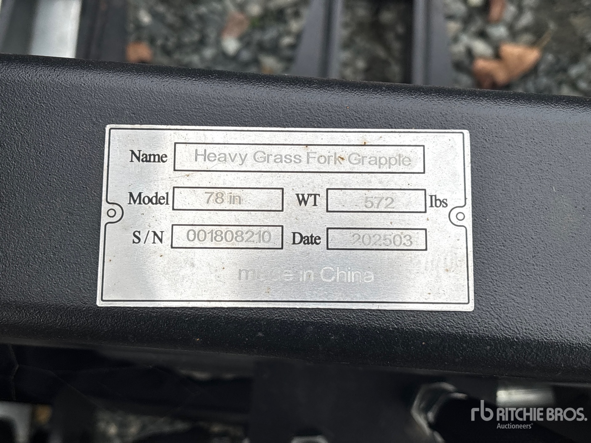 General Appearance with Seriennummer / FIN