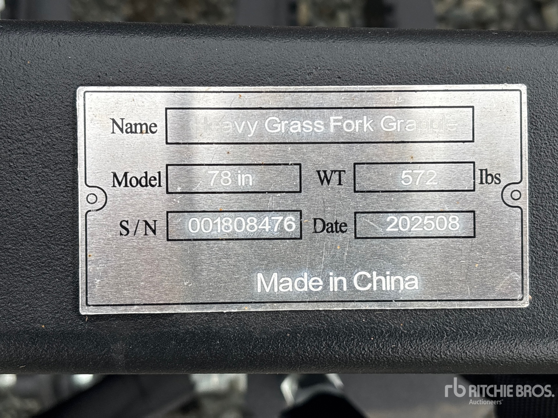 General Appearance with Seriennummer / FIN