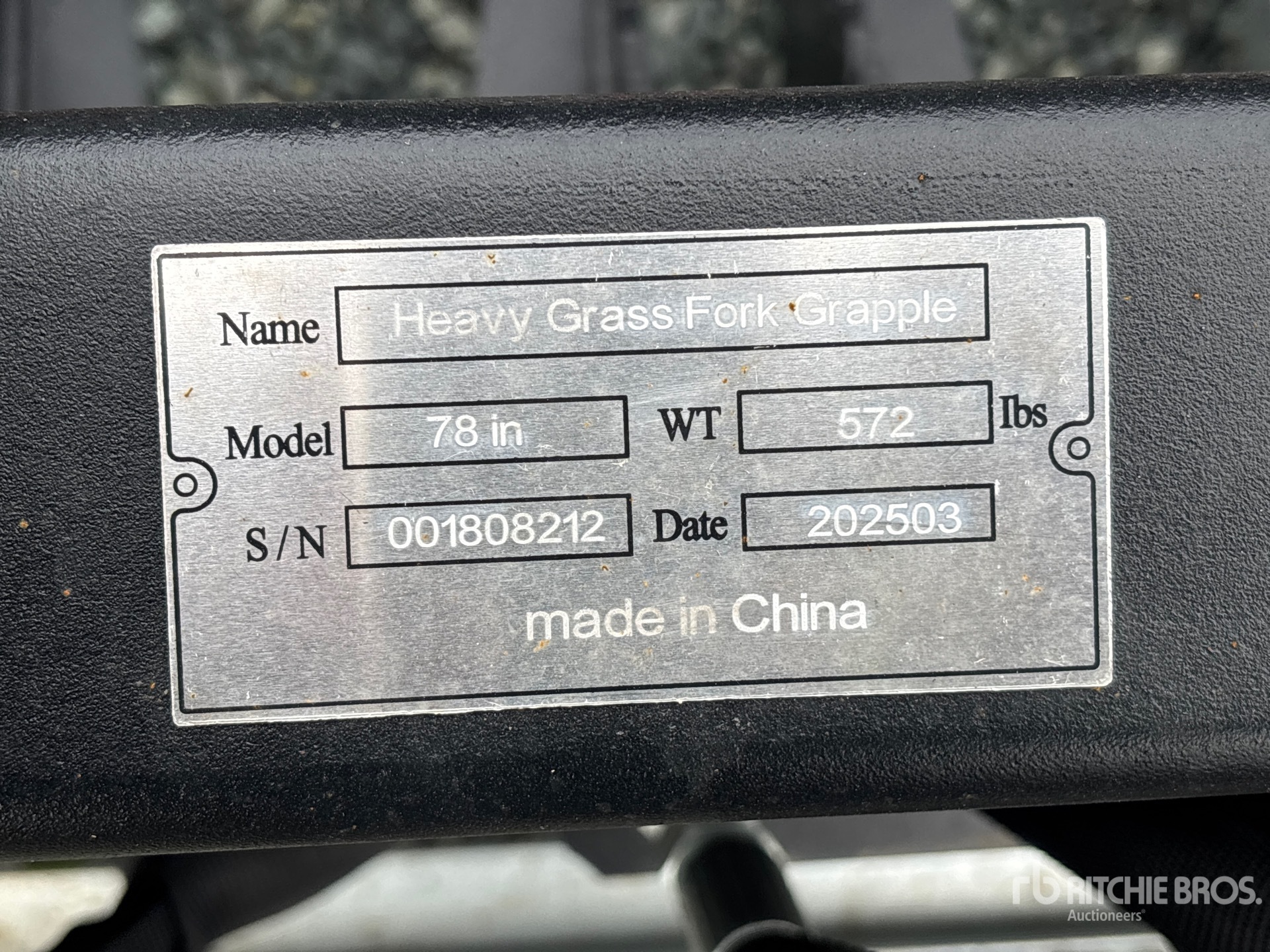 General Appearance with Seriennummer / FIN