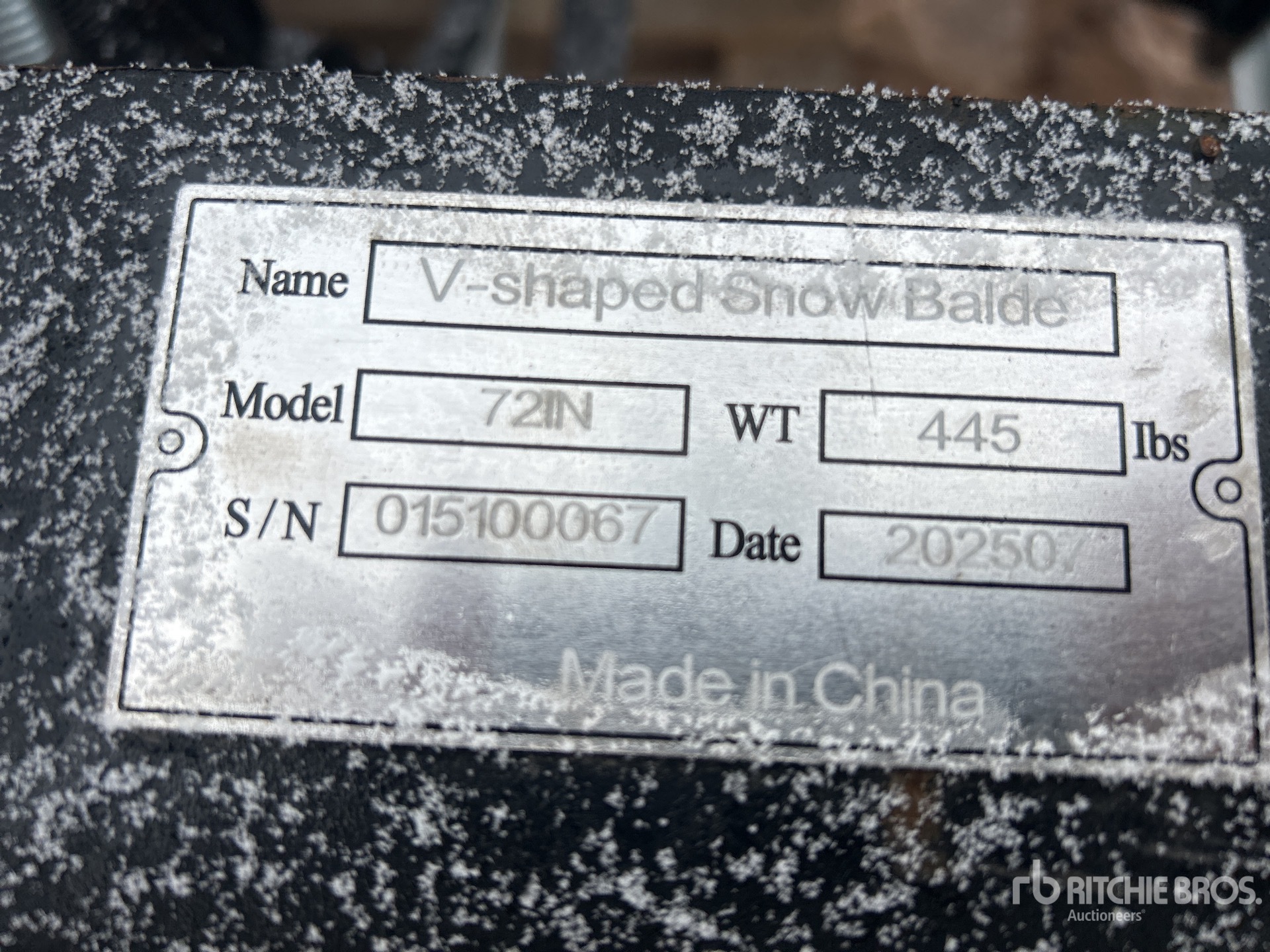 General Appearance with Numero seriale/numero d’identificazione del veicolo (VIN)