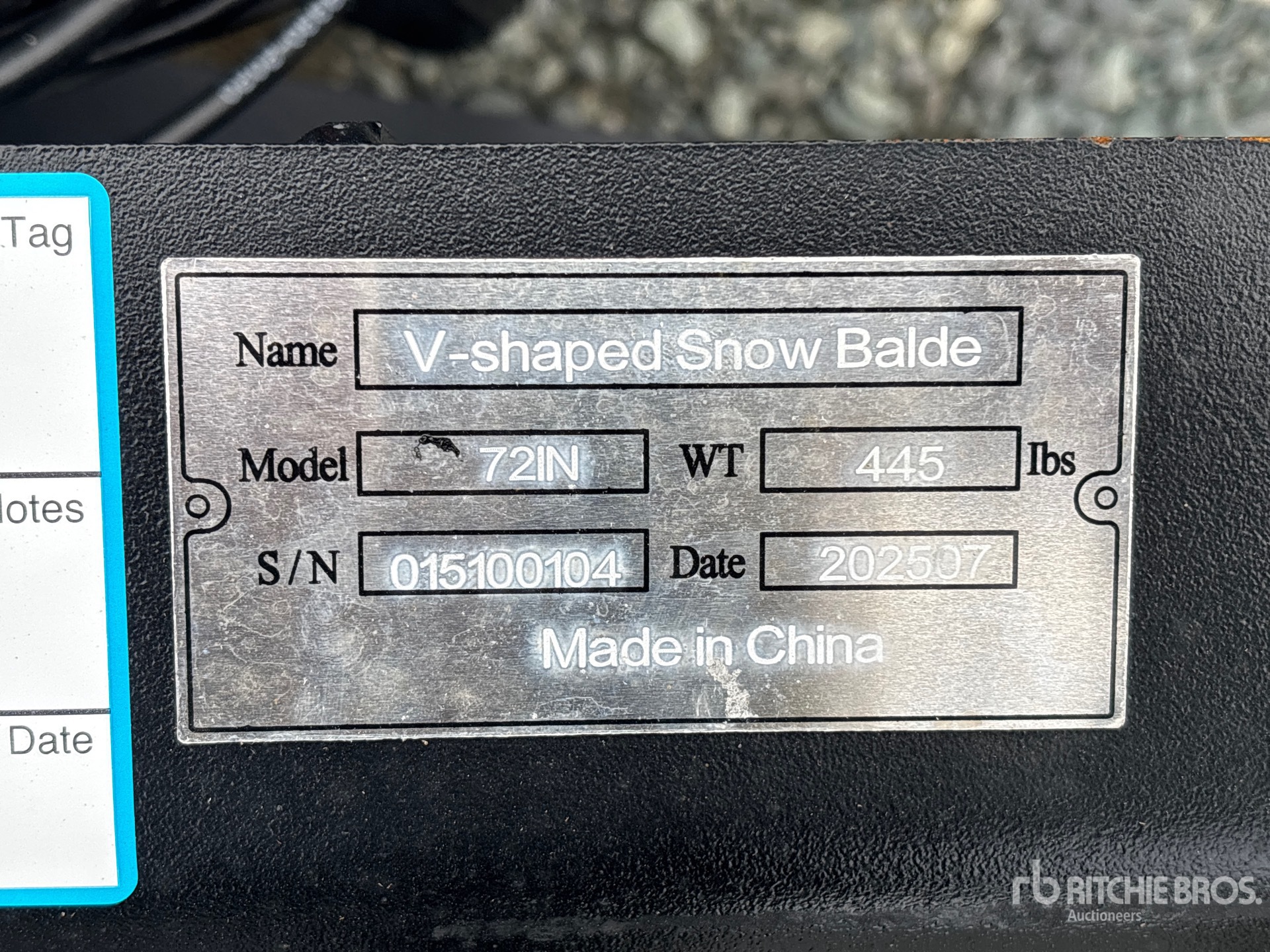 General Appearance with Seriennummer / FIN