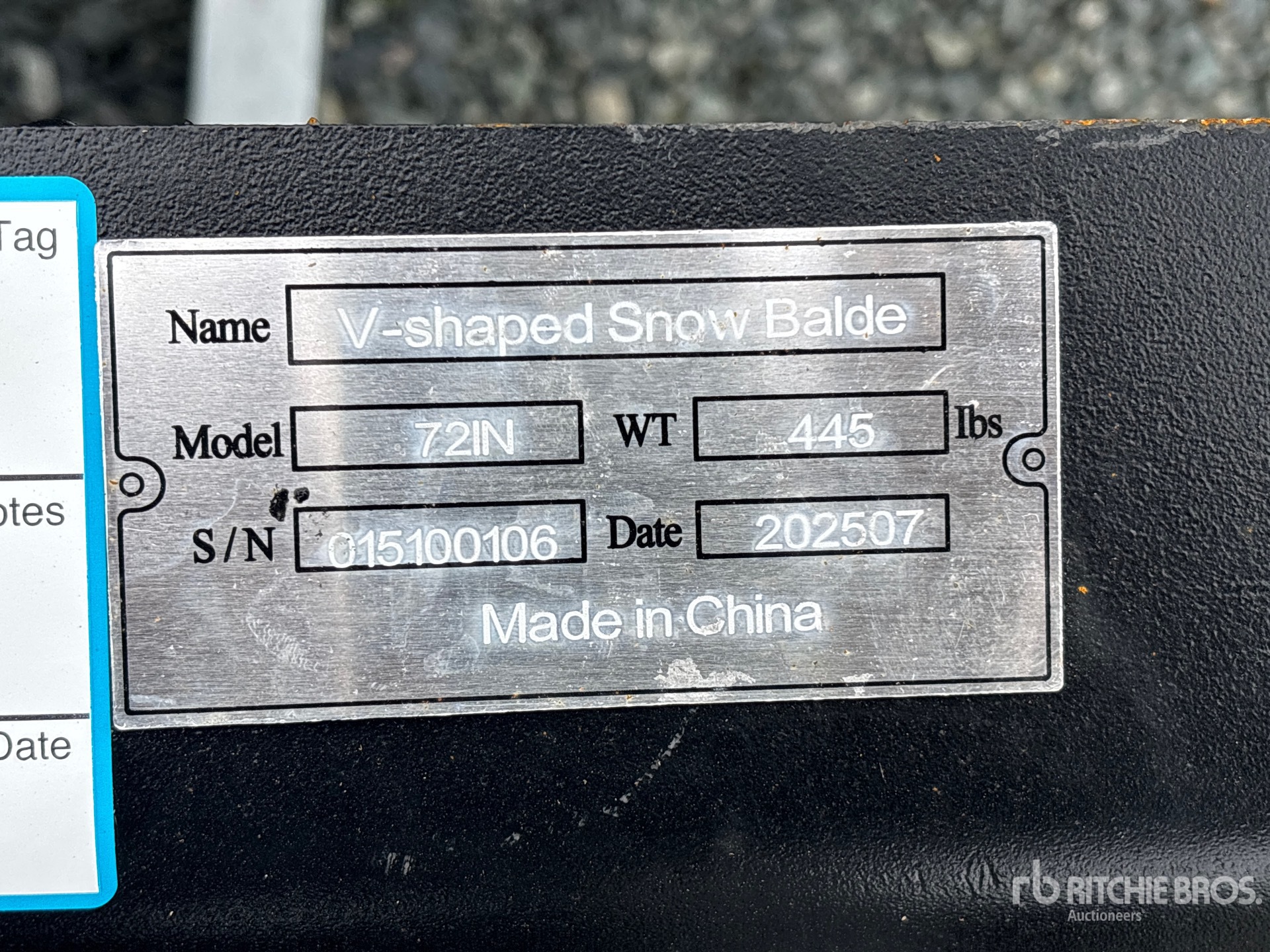 General Appearance with Seriennummer / FIN