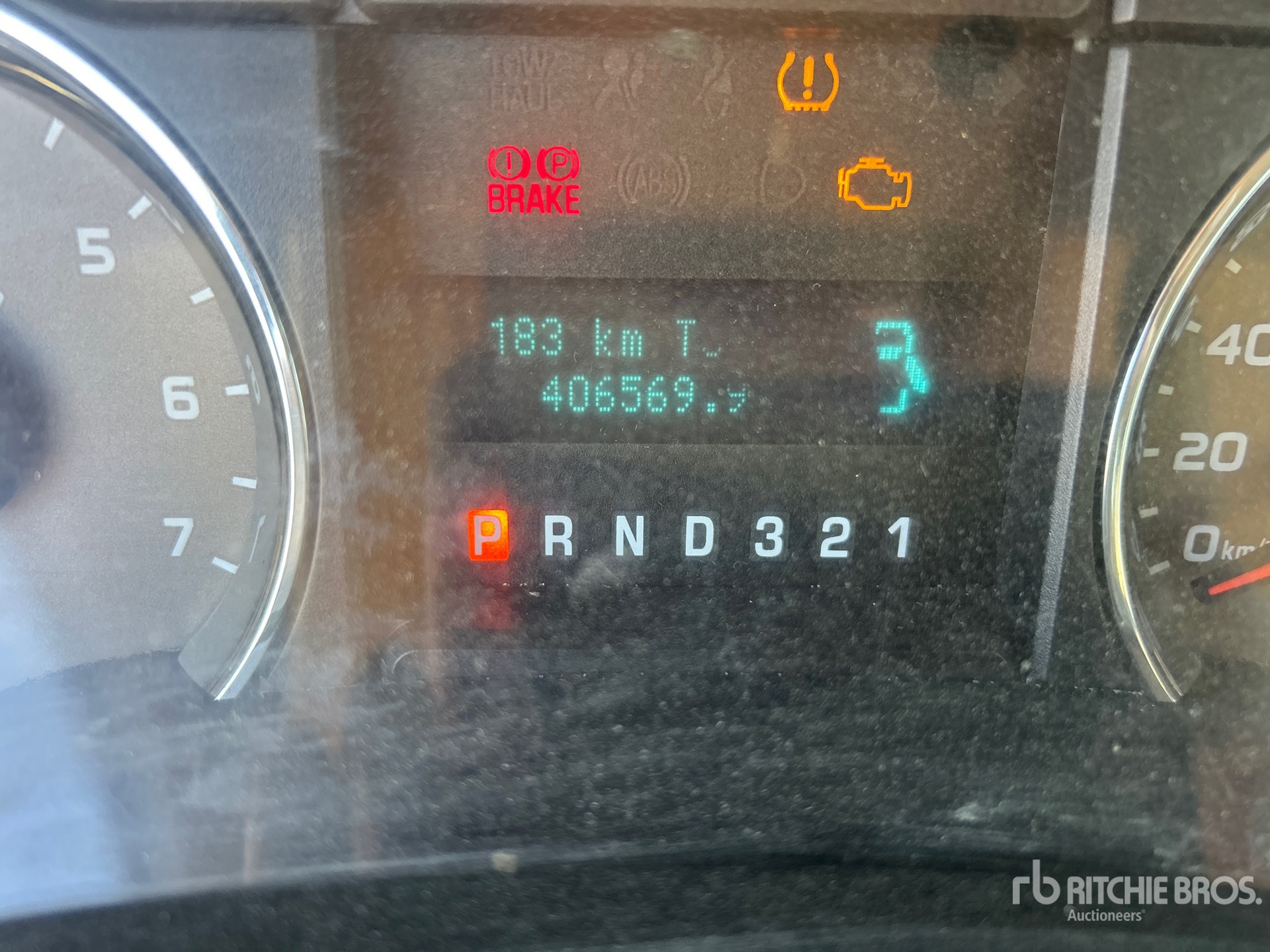 General Appearance with Hour Meter / Odometer