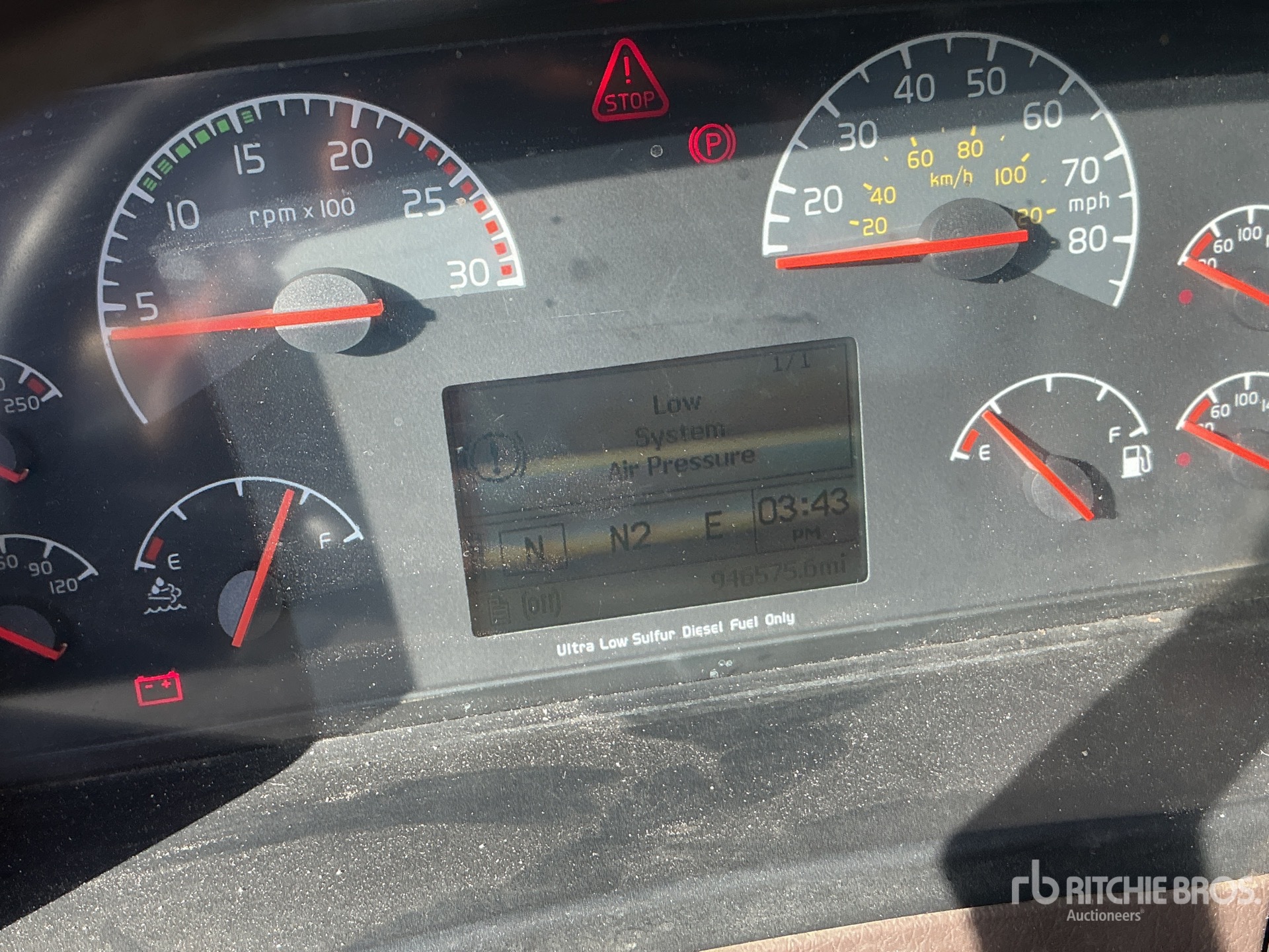 General Appearance with Hour Meter / Odometer