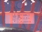 General Appearance with Hour Meter / Odometer