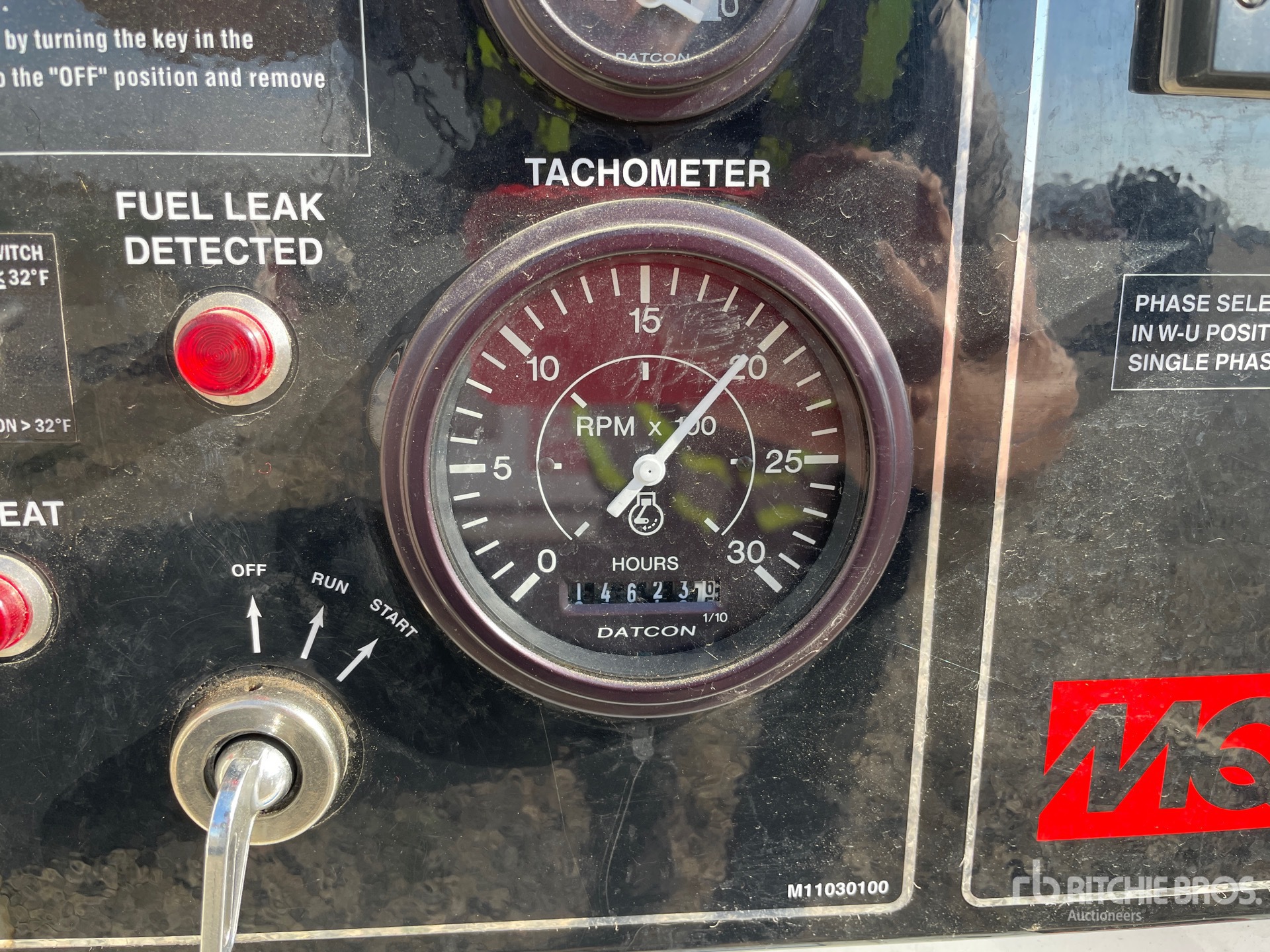 General Appearance with Hour Meter / Odometer