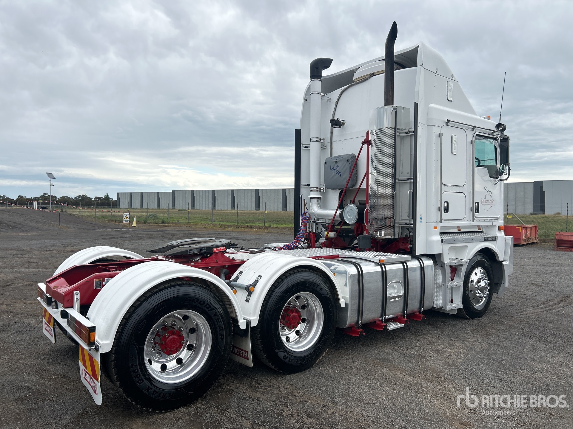 General Appearance with Picture, Left Rear Corner