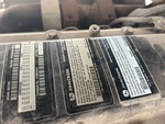 Engine with Emission Label