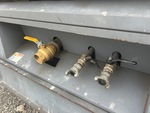 Air Compressor with Valves, Hoses and Piping